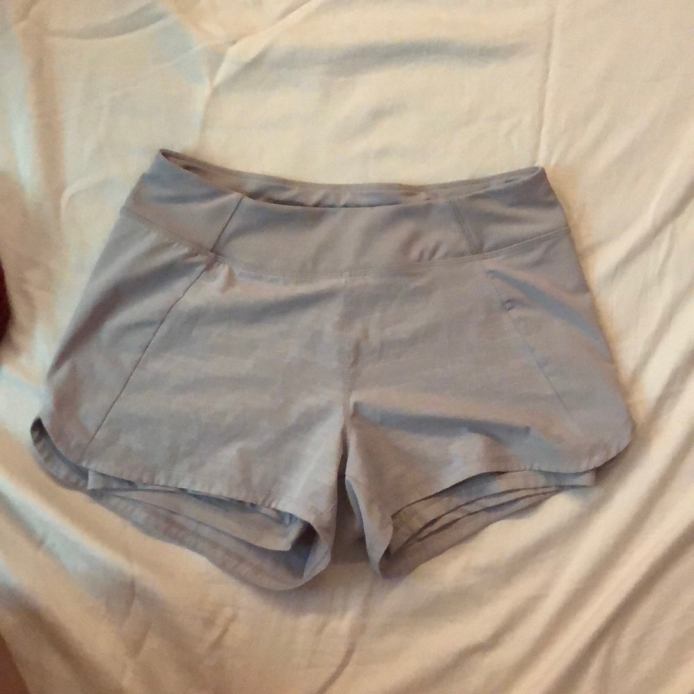 Light purple sport shorts